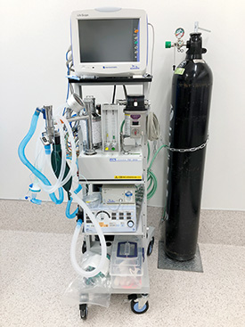 麻酔器・モニター・人工呼吸器